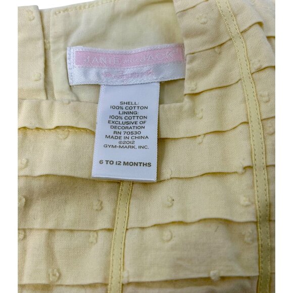 Baby Girls - Vintage Romper with Ruffled Sleeves & Layered Top - 6-12 Month - Picture 5 of 7